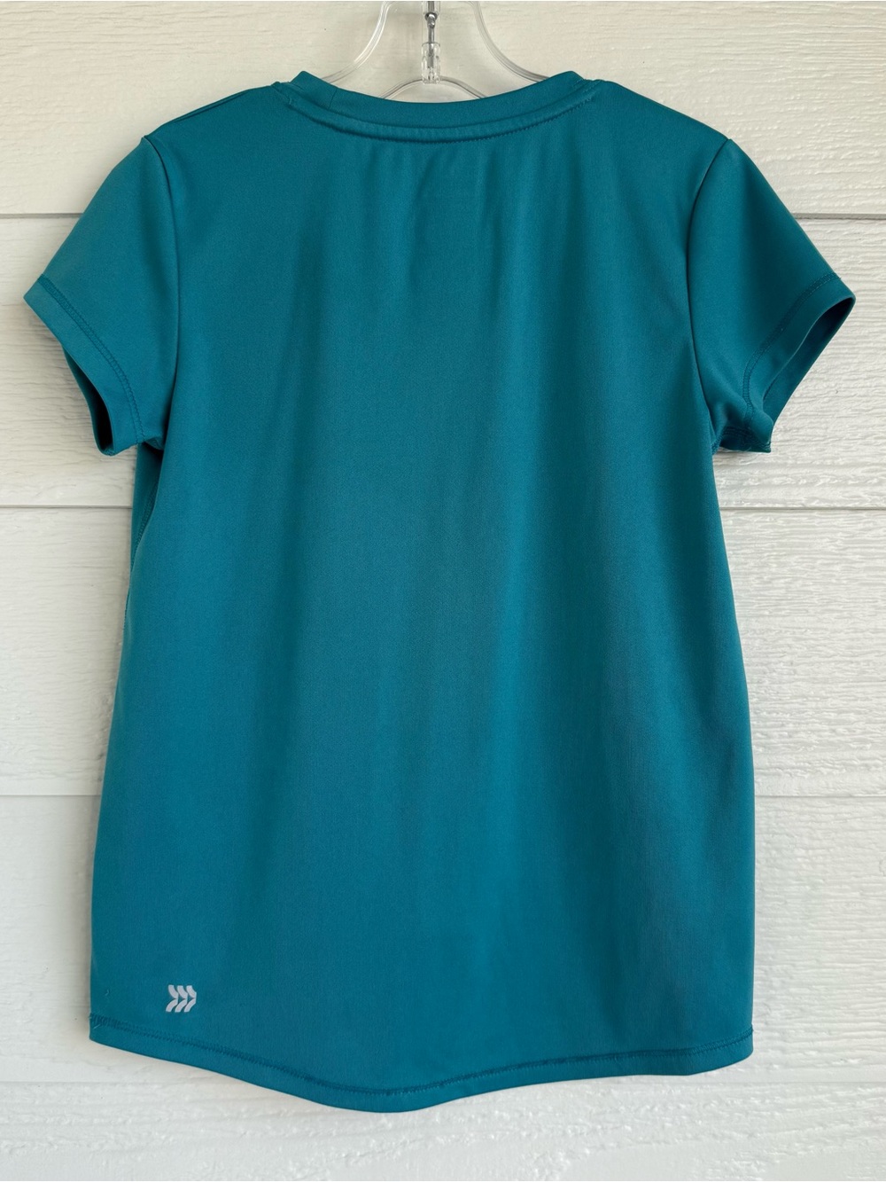 All in Motion Teal Graphic Tee "I Like Where We're Going" + Light Blue Skort 8 - Picture 8 of 16